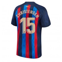 Barcelona Andreas Christensen #15 Fotballklær Hjemmedrakt 2022-23 Kortermet
